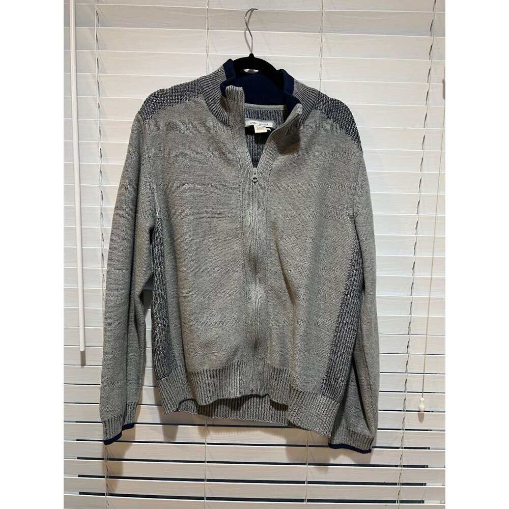 Carbon2Cobalt Full Zip Mens Sweater - Size L
